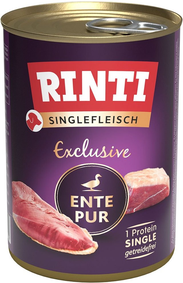 RINTI Singlefleisch Ente Pur 12x400g