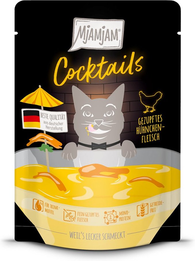 MjAMjAM Cocktails Gezupftes Hühnchenfleisch 40 g