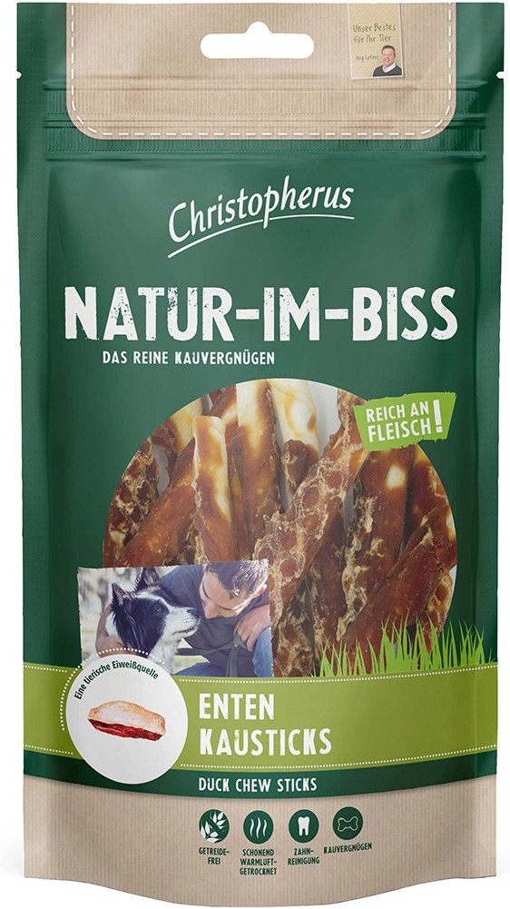 Christopherus - Natur-Im-Biss Enten-Kausticks 70g