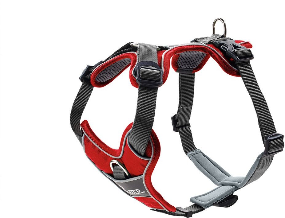 Hunter Geschirr Divo rot 72-100/L