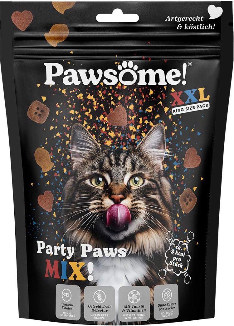 Pawsome Chrunchy Party Paws Mix XXL 150g