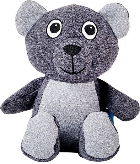 ZooRoyal Hundespielzeug Bär anthrazit & grau