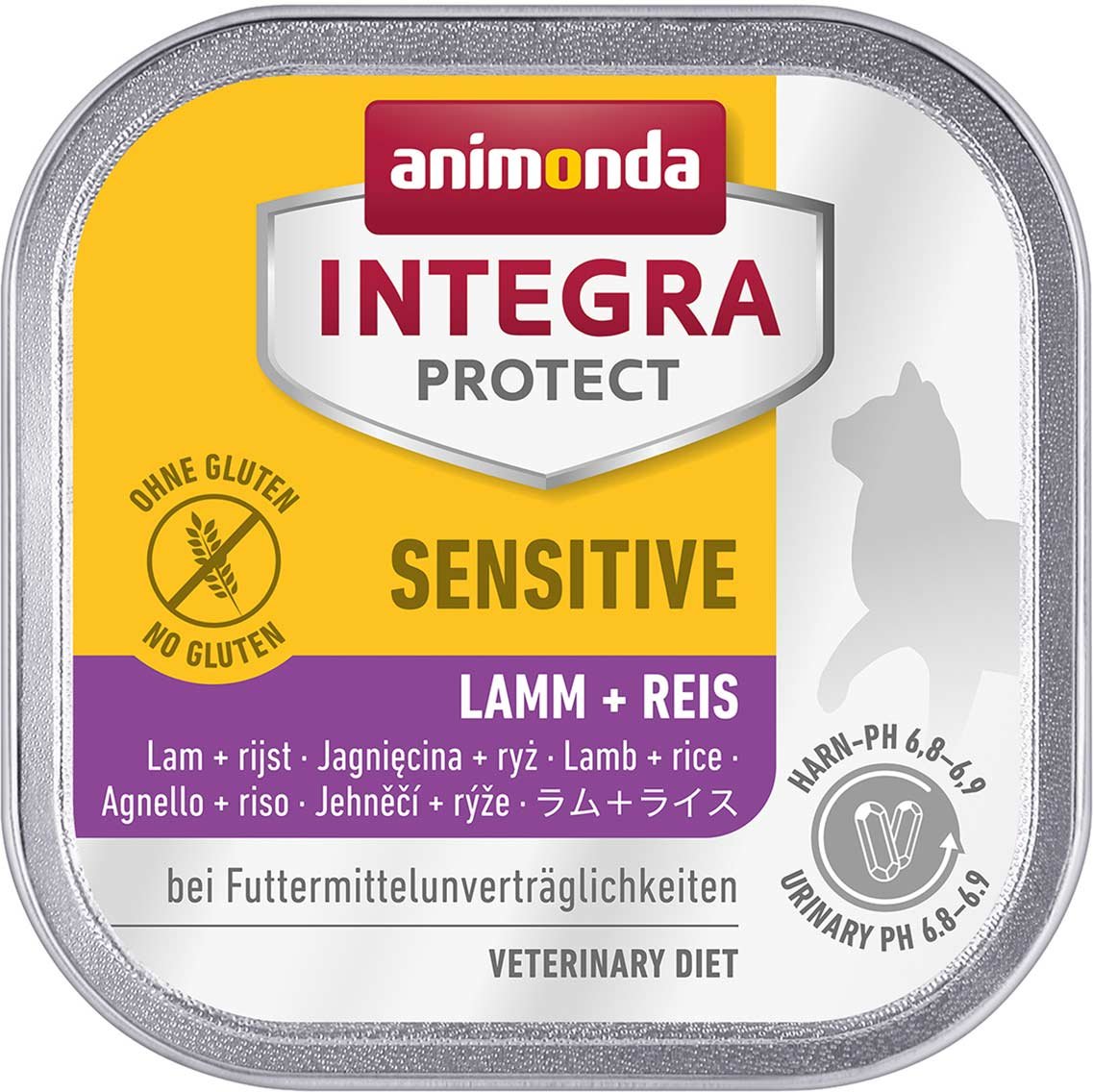 animonda INTEGRA PROTECT Sensitive Lamm und Reis 16x100g