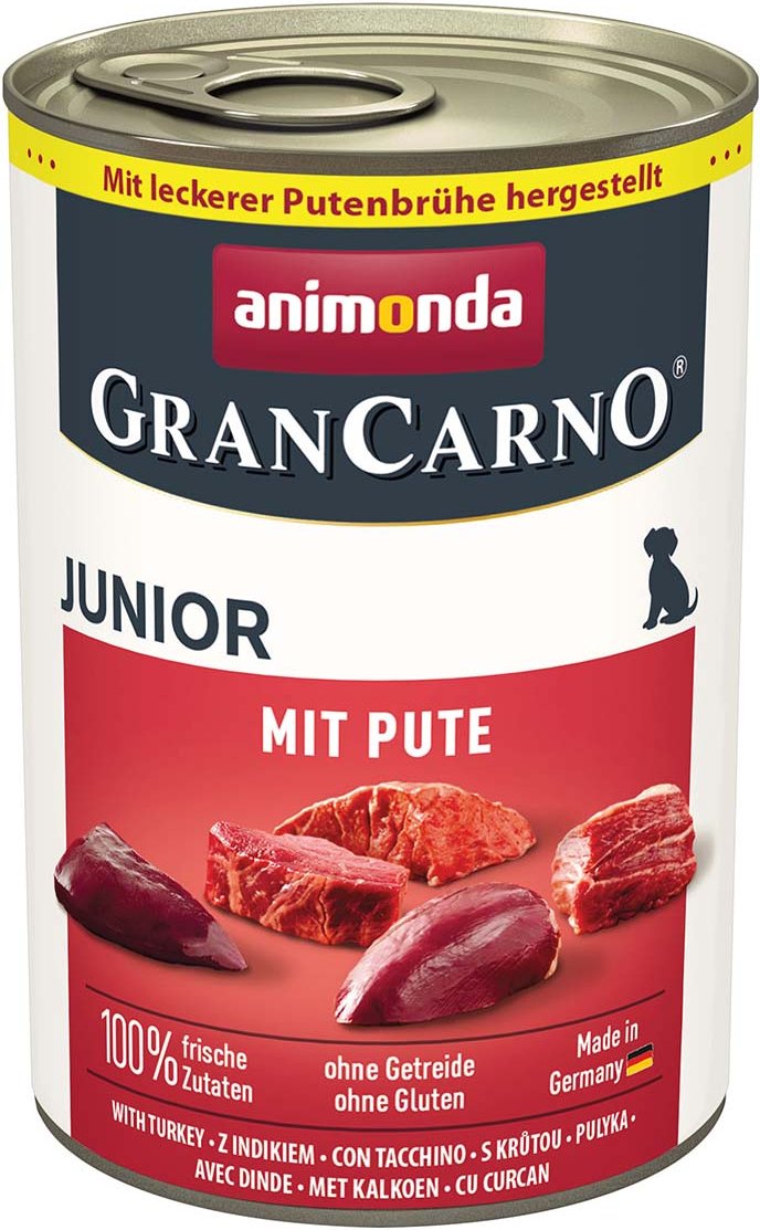 animonda GranCarno Junior mit Pute 6x400g