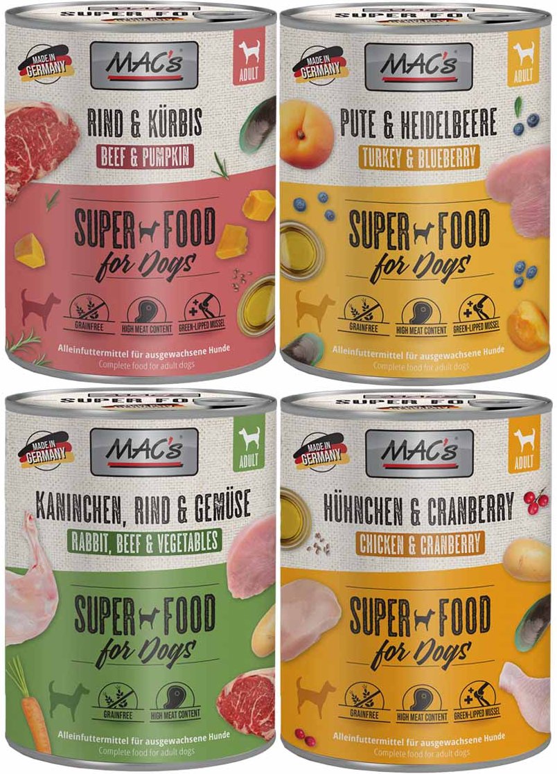MAC's Dog 24x800g Mixpaket