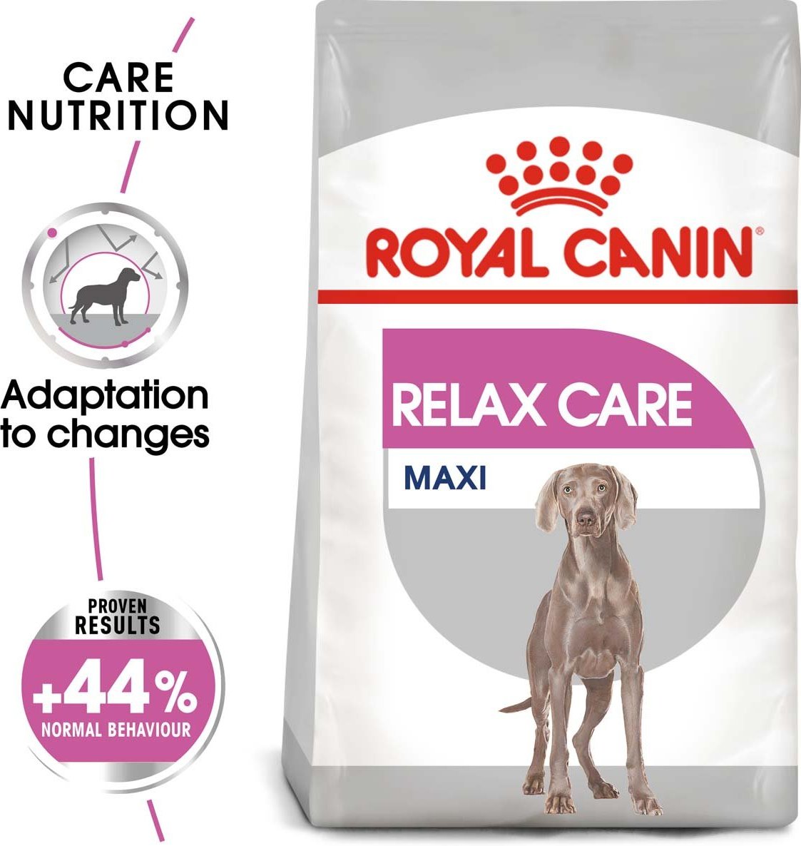 ROYAL CANIN RELAX CARE MAXI Trockenfutter für große Hunde in unruhigem Umfeld 2x9kg