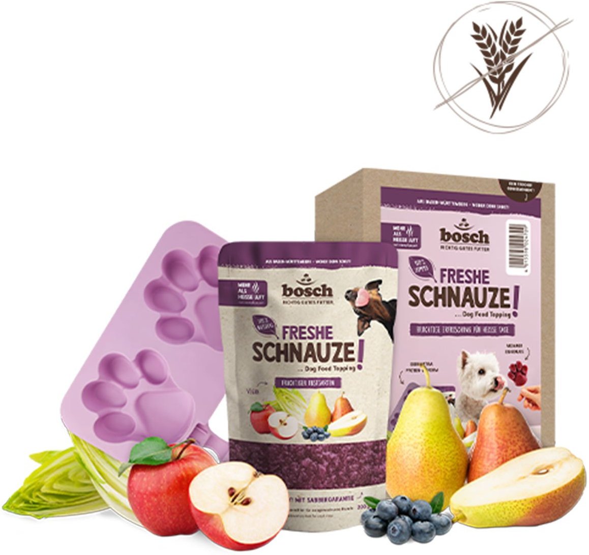 Bosch Freshe Schnauze Sommerpaket Frucht 4x200g
