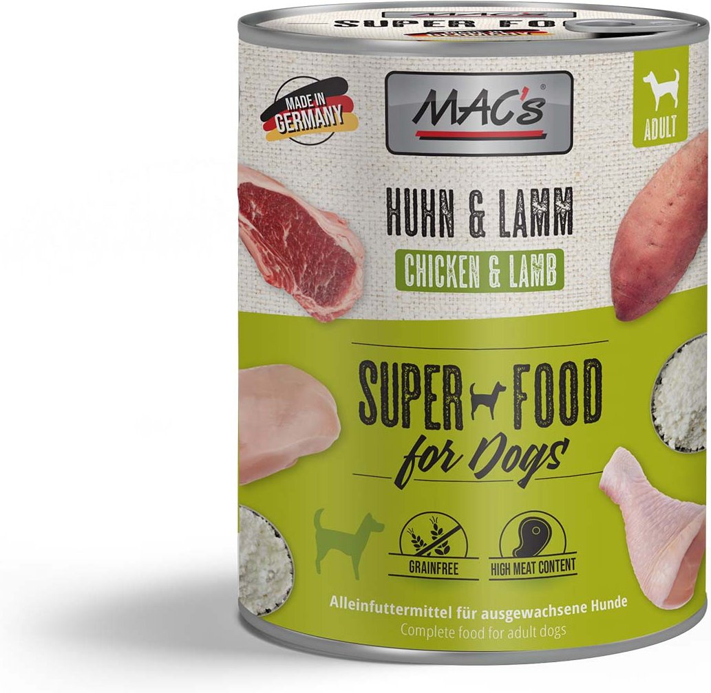 MAC's Dog Huhn und Lamm 12x800g