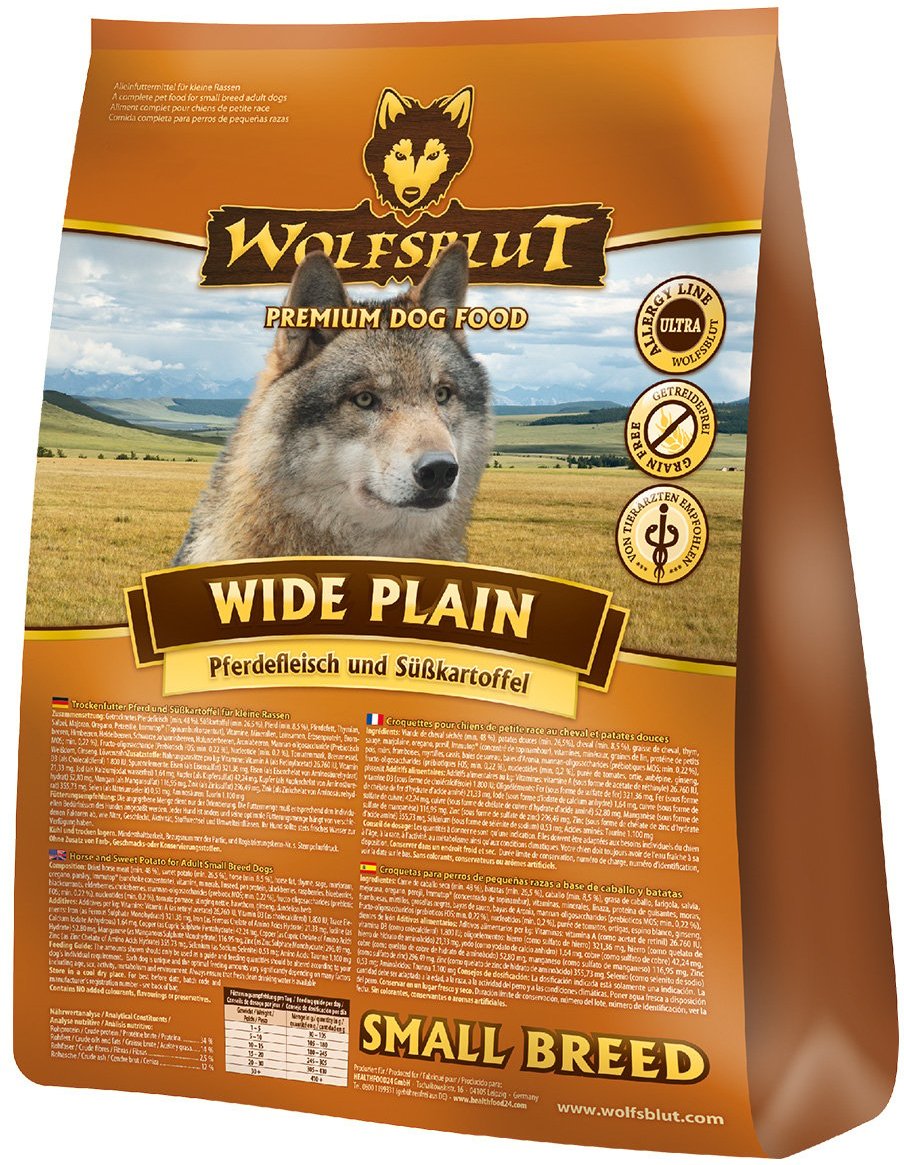 Wolfsblut Wide Plain Small Breed 2 kg