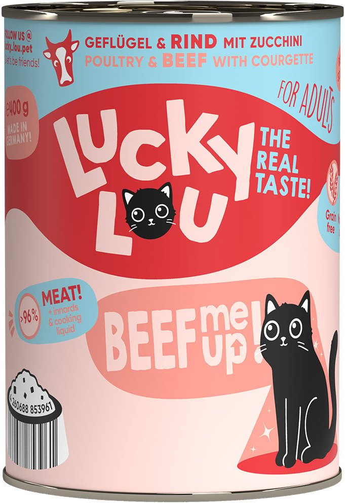 Lucky Lou Lifestage Adult Geflügel & Rind 24x400g