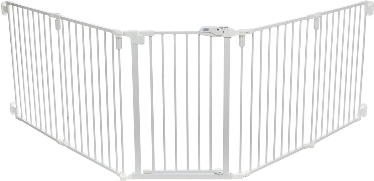 Trixie Absperrgitter aus Metall, 5 Elemente