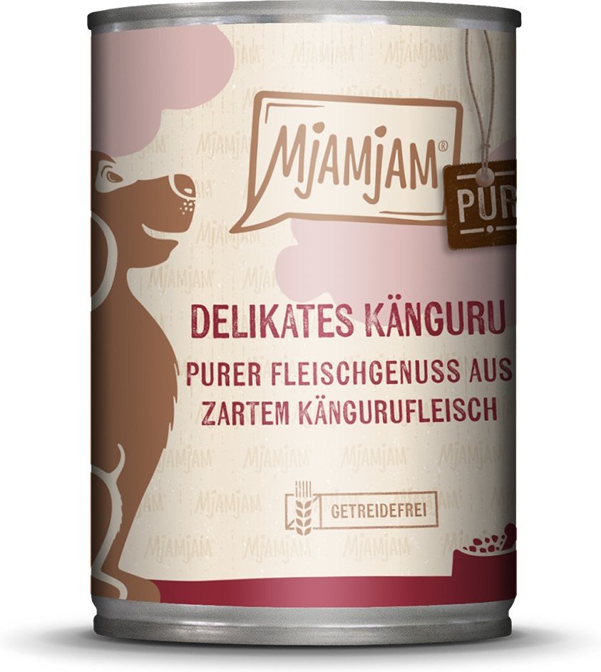 MjAMjAM purer Fleischgenuss - Känguru pur 6x400 g