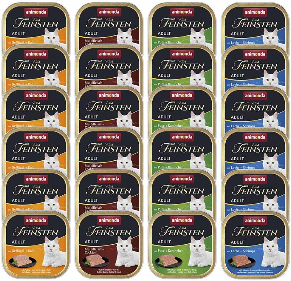 animonda vom Feinsten Adult Mixpaket 24x100g