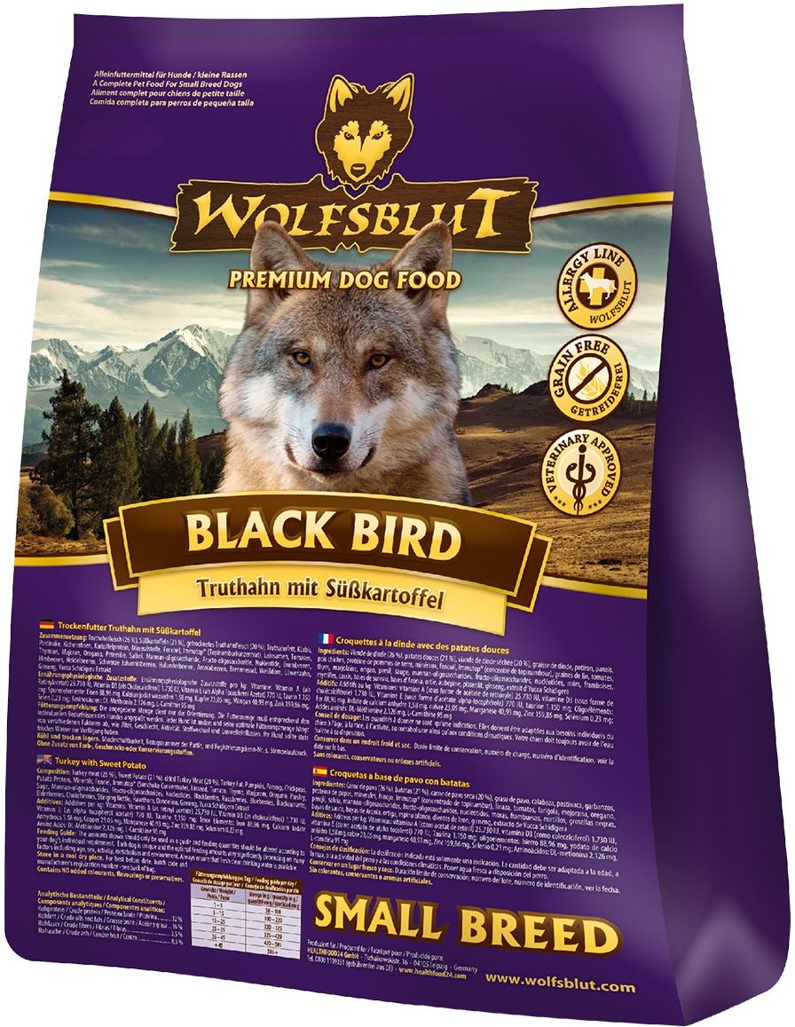 Wolfsblut Black Bird Small Breed 2kg