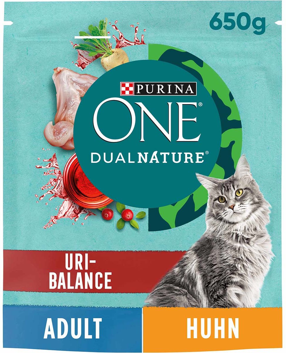 PURINA ONE Dual Nature Huhn mit Cranberry 650g