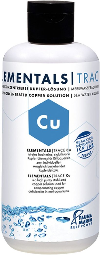 Fauna Marin Elementals Trace Cu 250ml