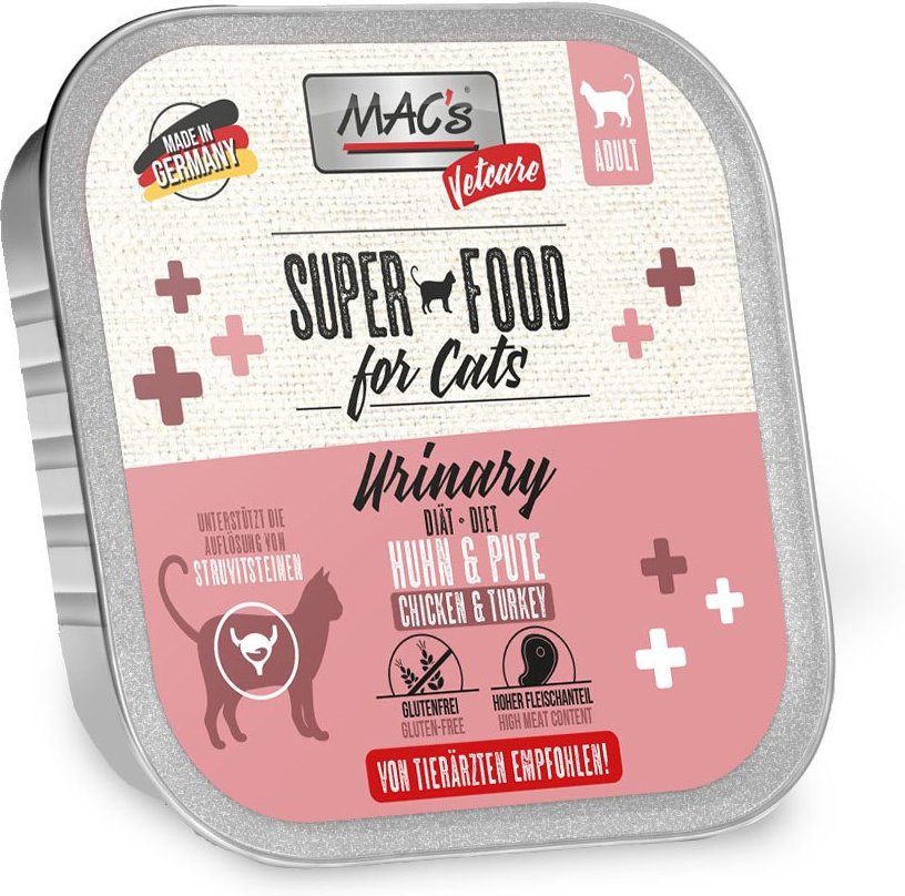 MAC's Cat Vetcare Huhn und Pute Urinary 16x100g