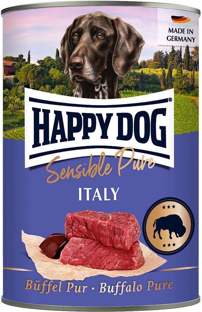 Thumbnail - Happy Dog Sensible Pure Italy (Büffel) 24x400g