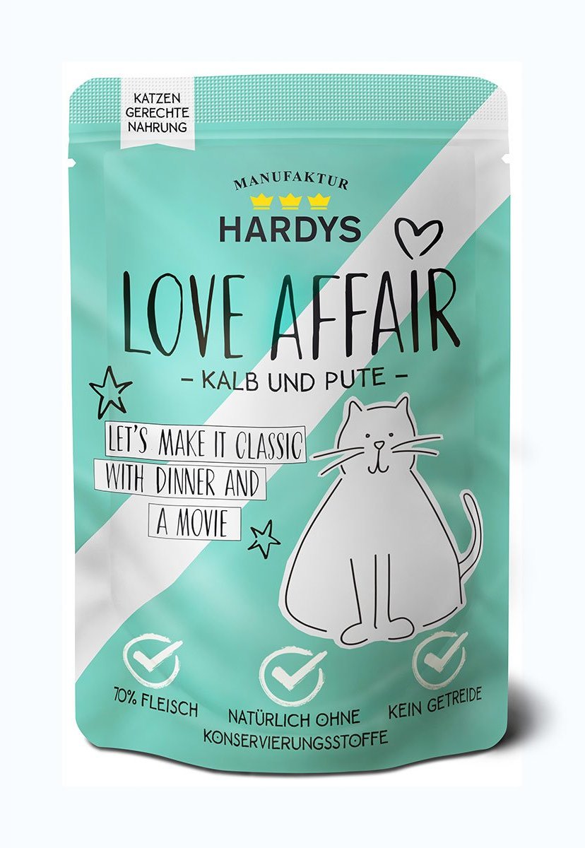 Hardys Love Affair Kalb & Pute 12x100g