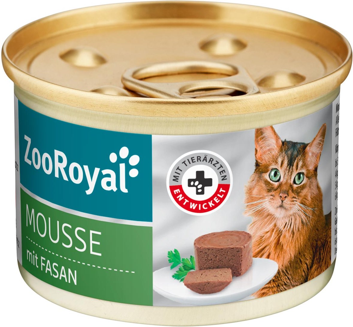ZooRoyal Mousse mit Fasan 12x85g