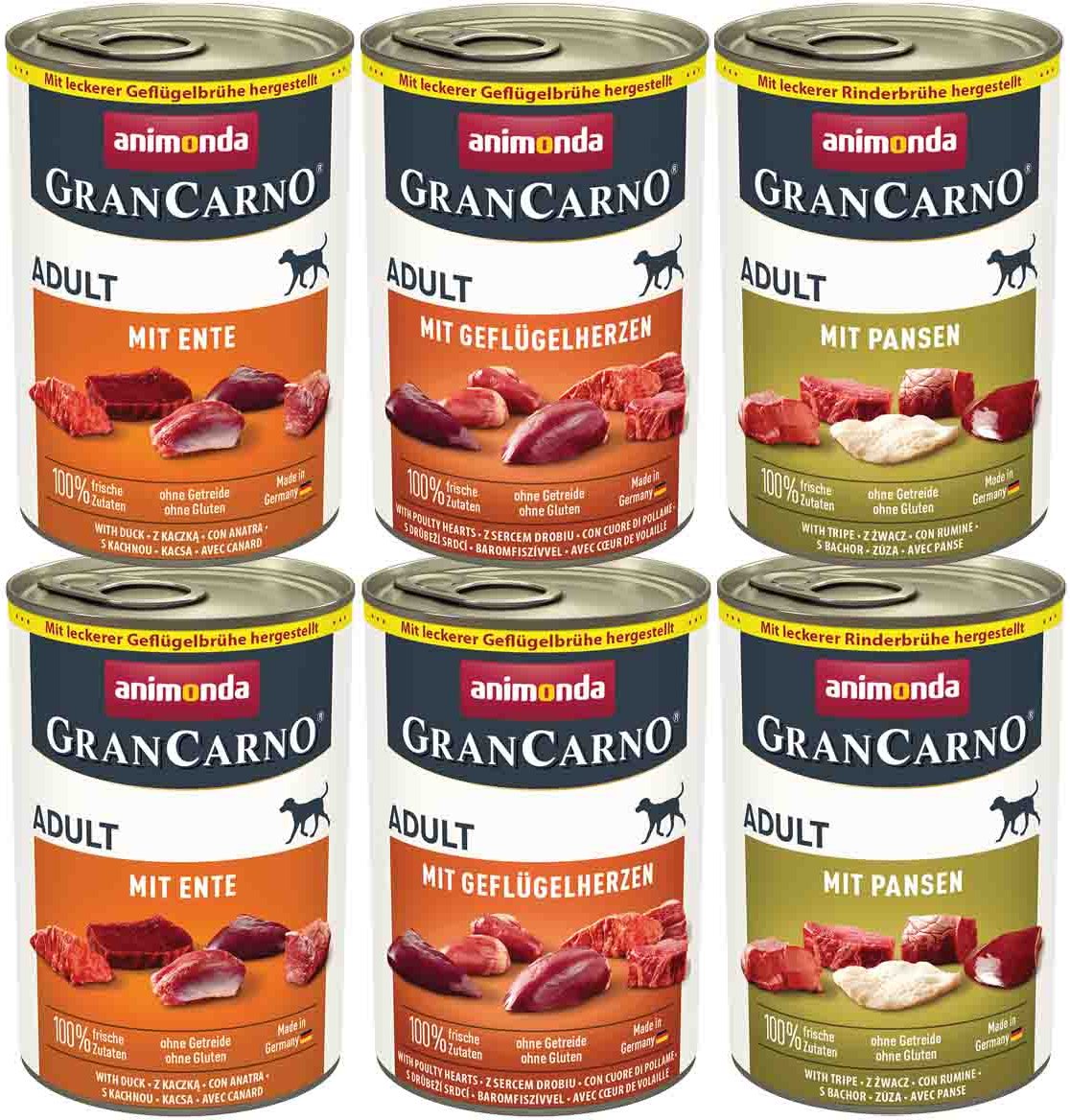 animonda GranCarno Adult Deftige Variation 24x400g