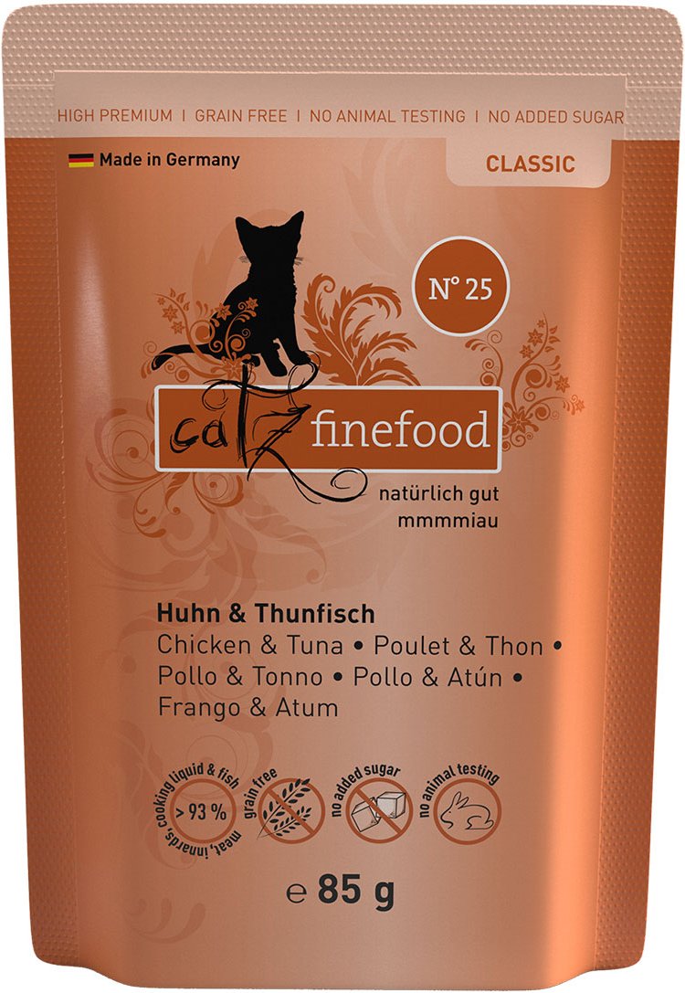 catz finefood - No. 25 Huhn & Thunfisch 16x85g