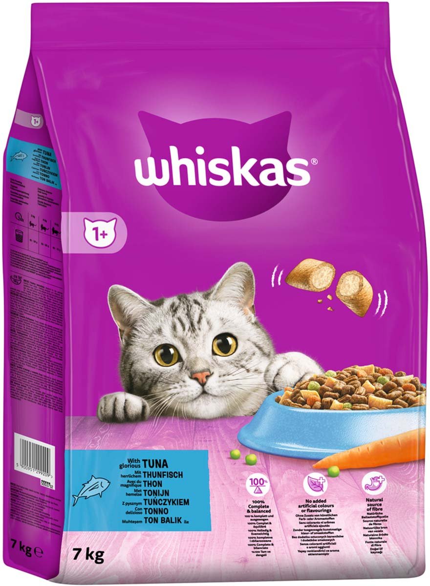 Whiskas Adult 1+ mit Thunfisch 7kg