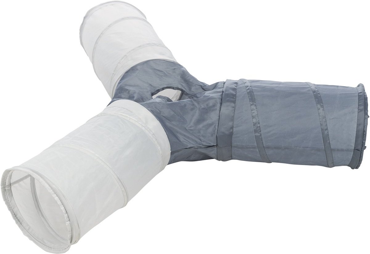 Trixie Spieltunnel mit 4 Eingängen aus Nylon