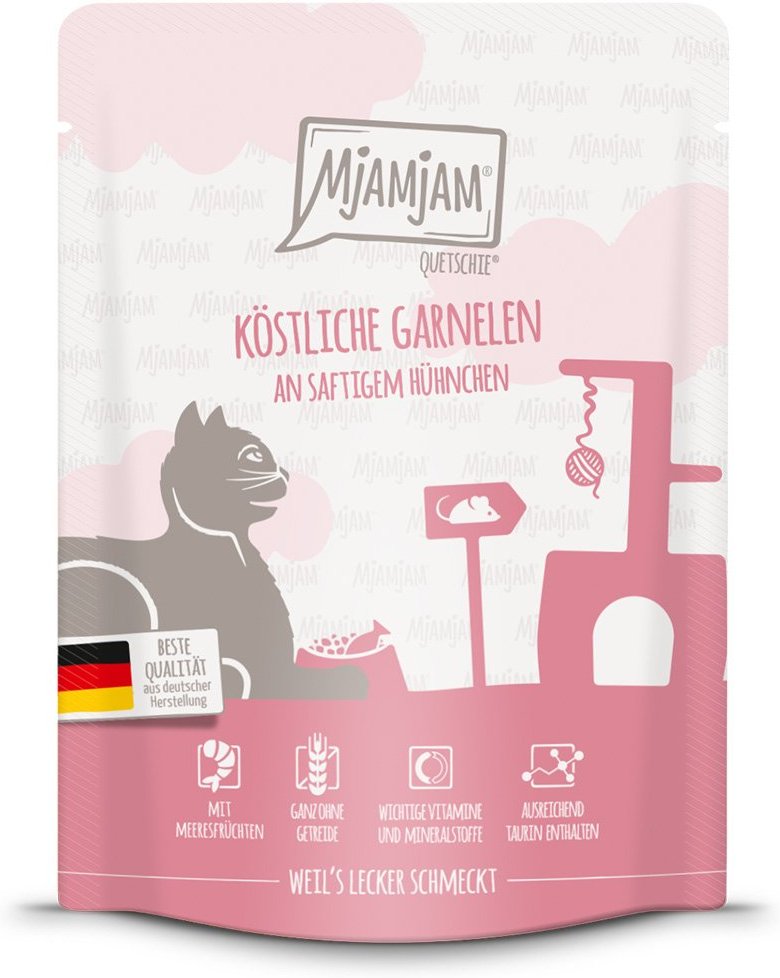 MjAMjAM Quetschie Garnelen an saftigem Hühnchen 6x300g