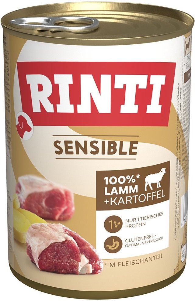 Rinti Sensible Lamm & Kartoffel 12x400g