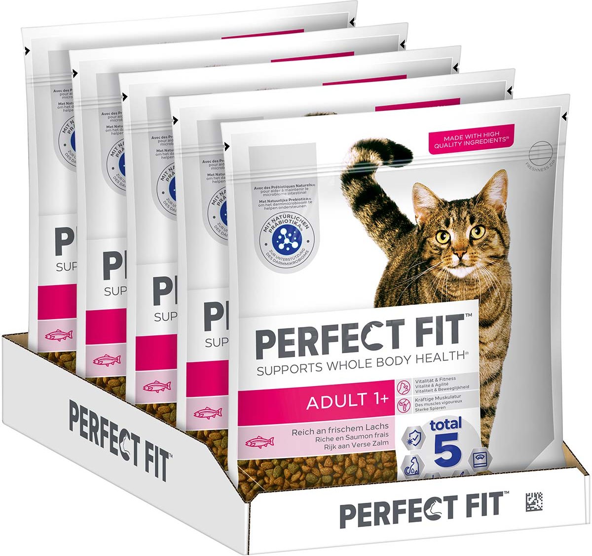 PERFECT FIT Katze Adult 1+ Lachs 1,4kg