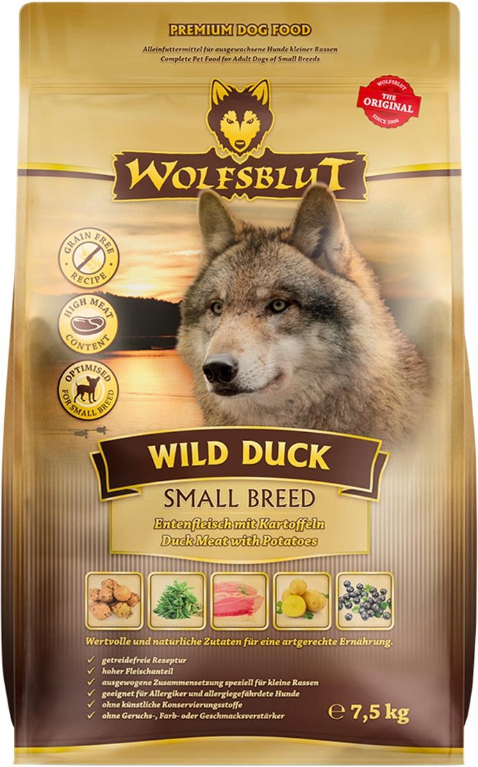 Wolfsblut Wild Duck Small Breed 7,5kg