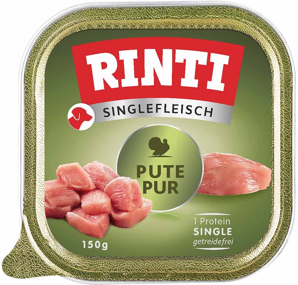 RINTI Singlefleisch Pute Pur 10x150g