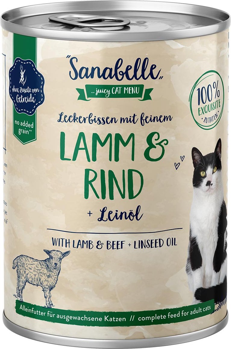 Sanabelle mit Lamm & Rind 12x400g