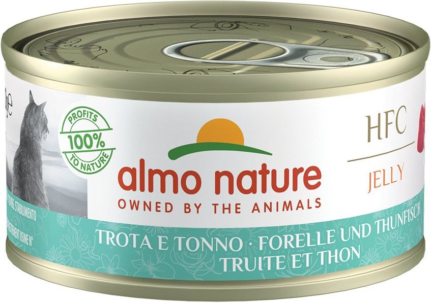 Almo Nature HFC Jelly Forelle und Thunfisch 6x70g