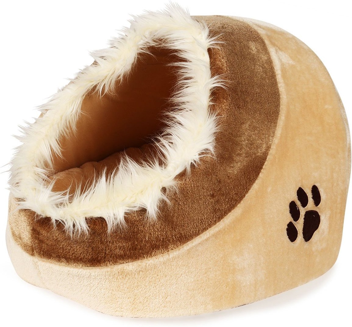 Trixie Kuschelhöhle Minou beige/braun 50x41x30cm