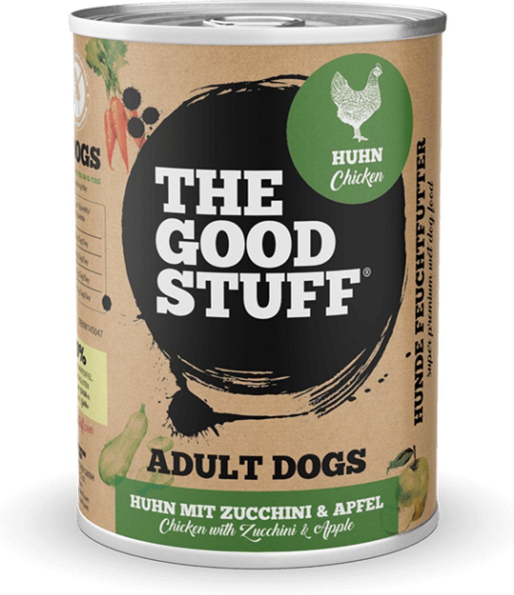 The Goodstuff Adult Huhn mit Zucchini & Apfel 6x400g