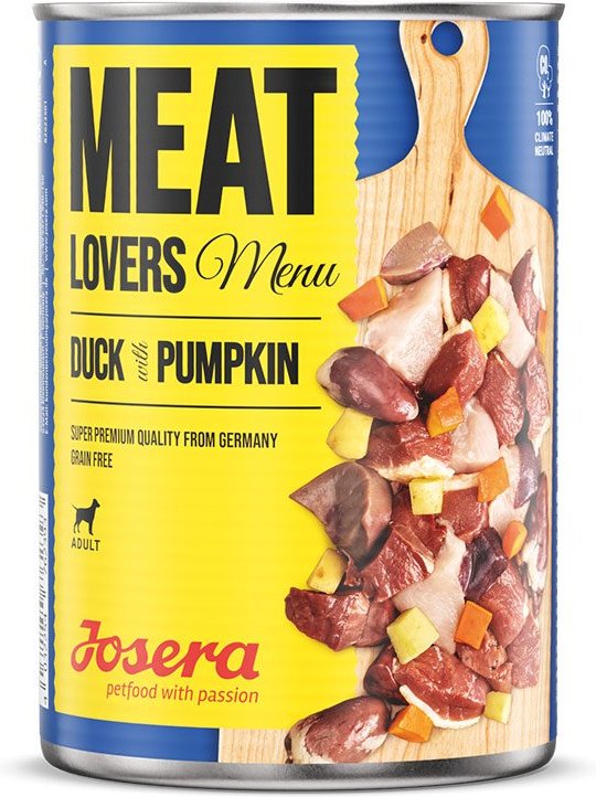 Josera Meat Lovers Menu Duck with Pumpkin 6x400g