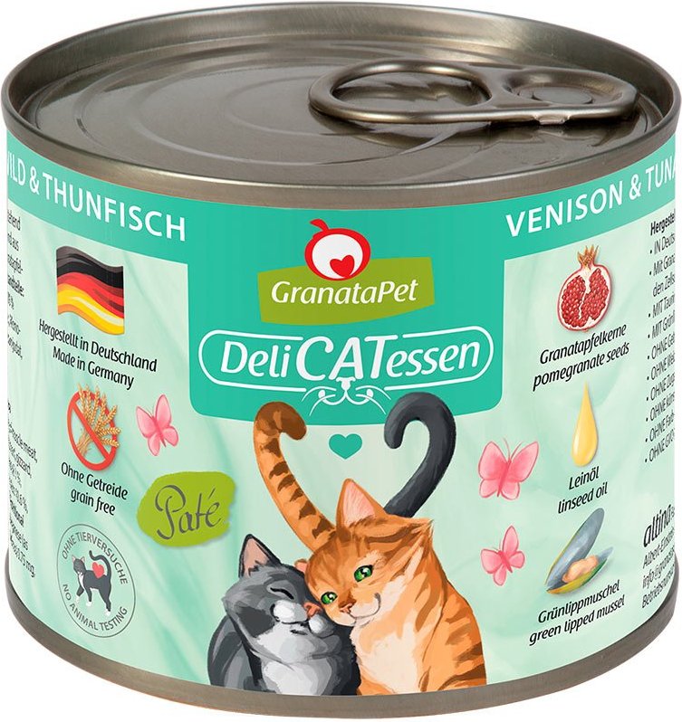 GranataPet Katze - Delicatessen Dose Wild & Thunfisch 6x200g