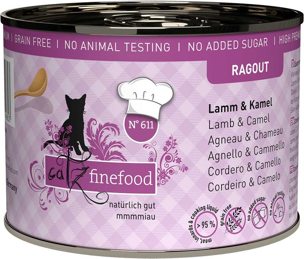 catz finefood Ragout No.611 Lamm & Kamel 6x190g