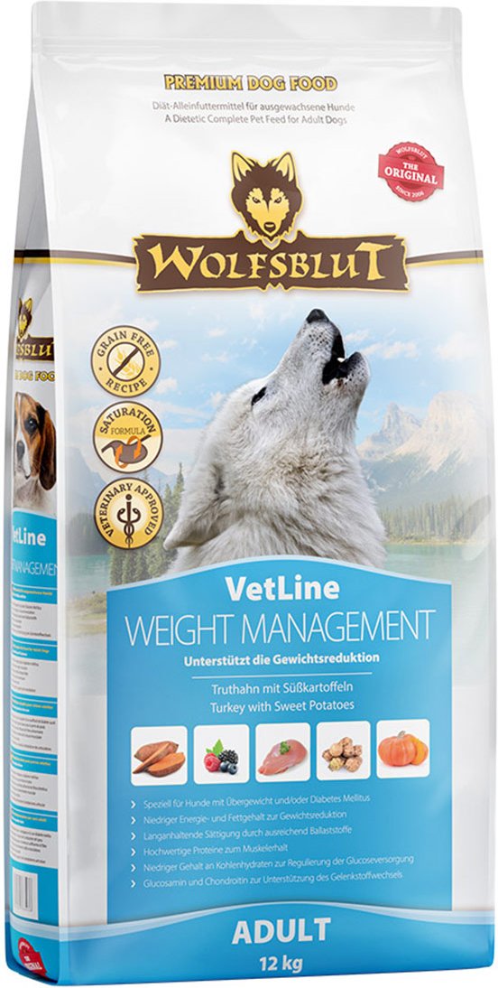 Wolfsblut VetLine Weight Management Truthahn 12kg