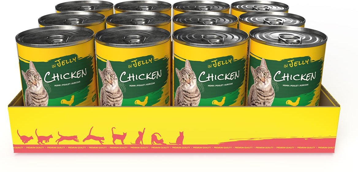 JosiCat Chicken in Jelly 12x400g