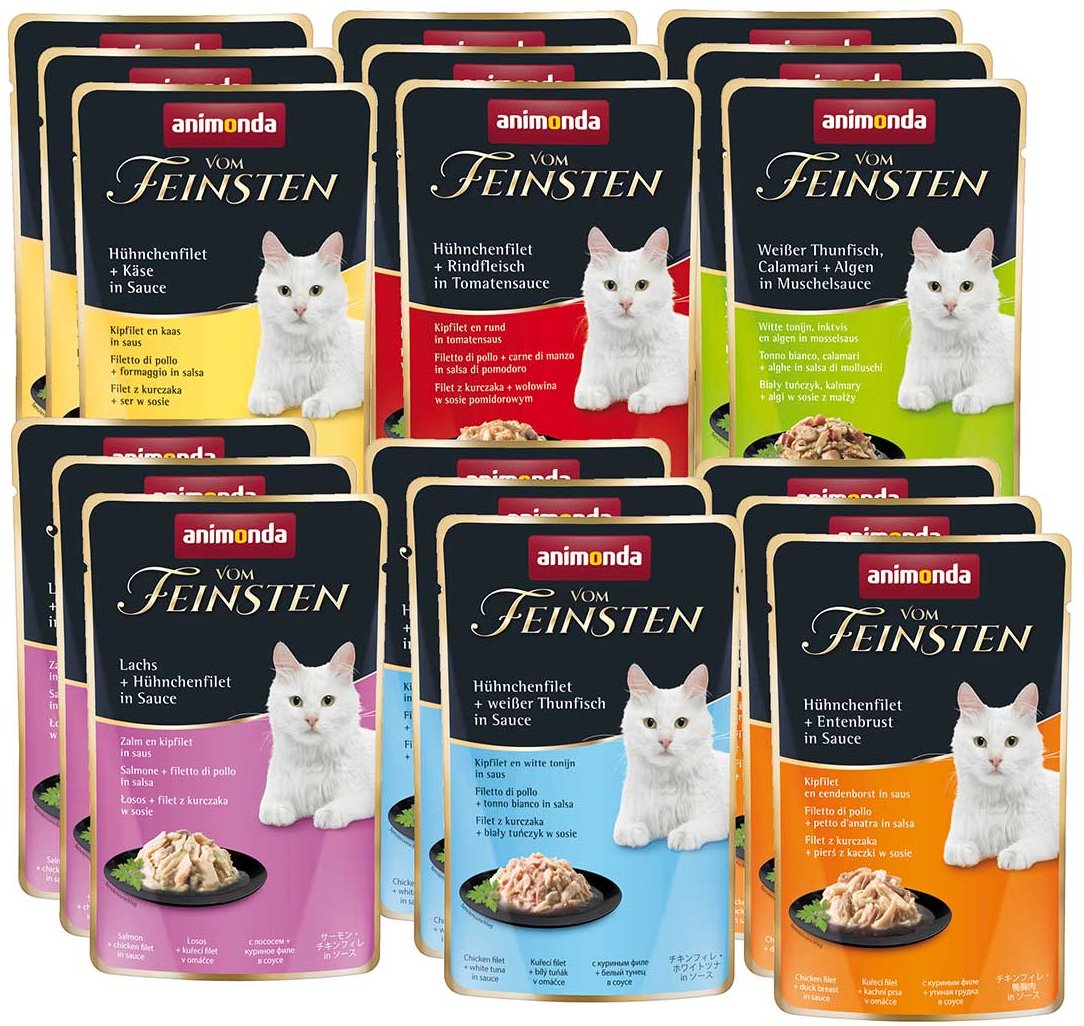 animonda vom Feinsten Mixpaket 18x50g