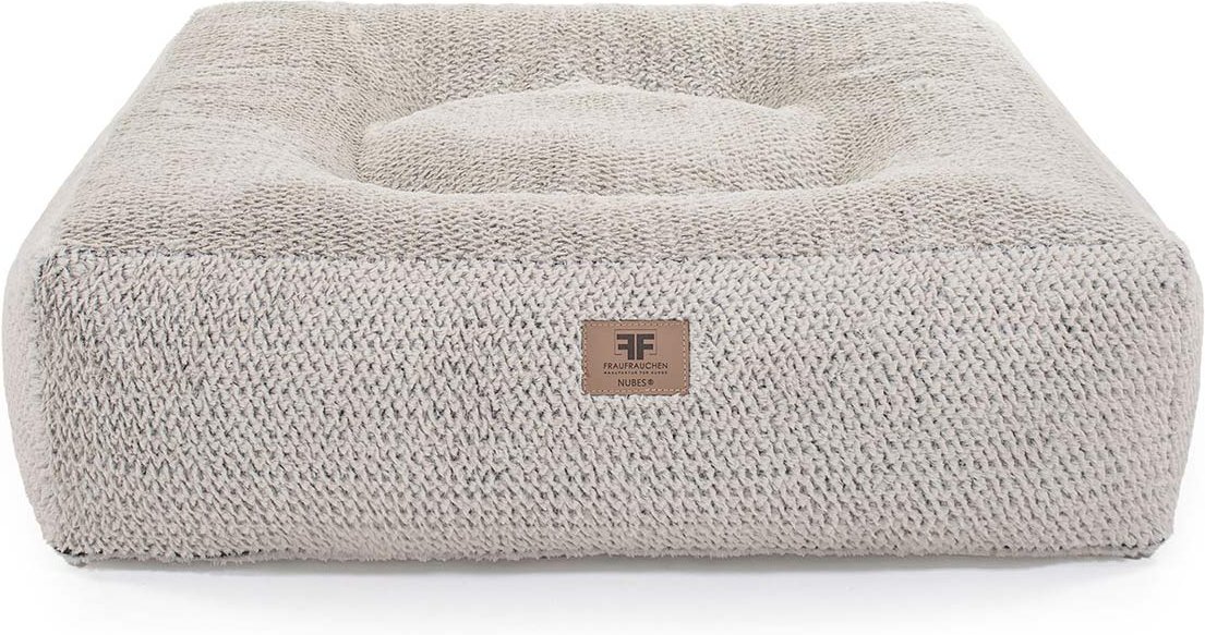 Frau Frauchen Hundebett Nubes® Dots L - 100x100cm
