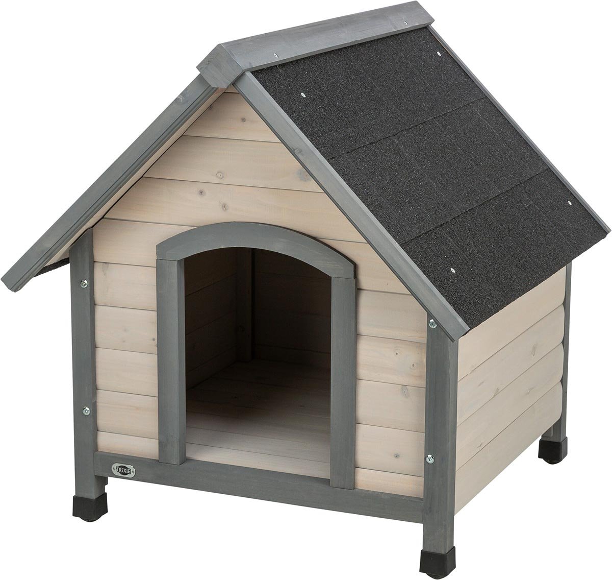 Trixie Hundehütte Cottage grau M 77×82×88 cm