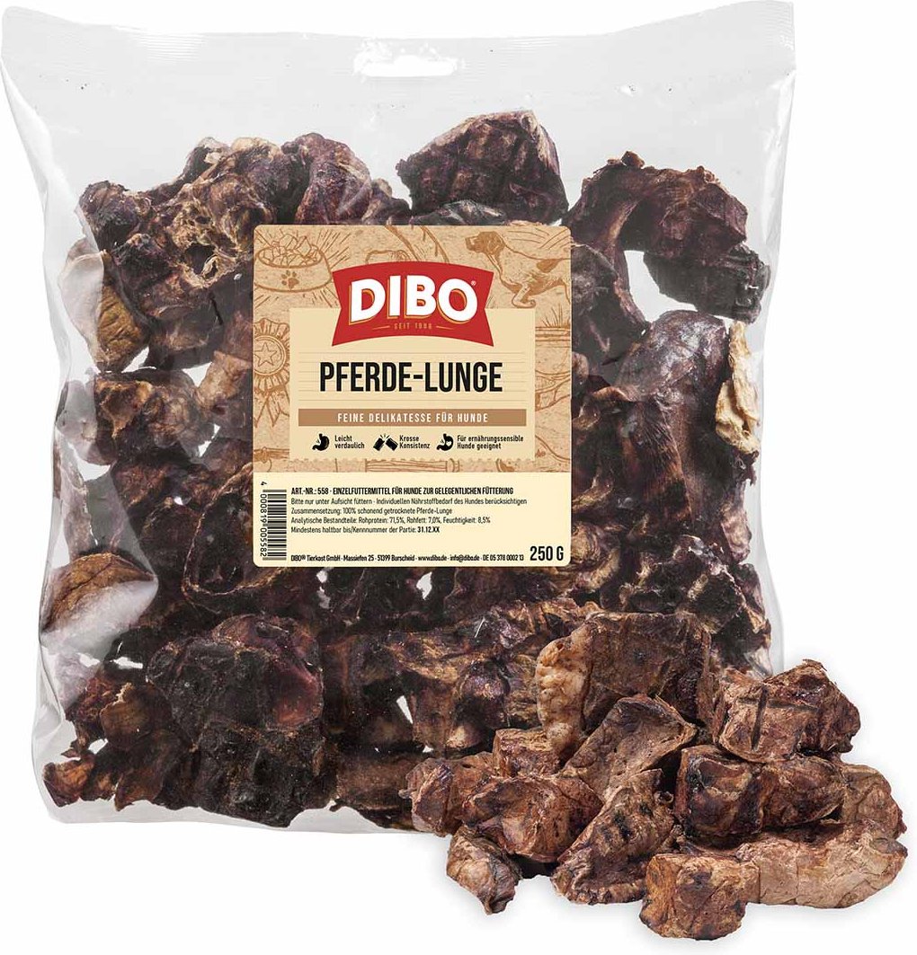 DIBO Pferdelunge 250g