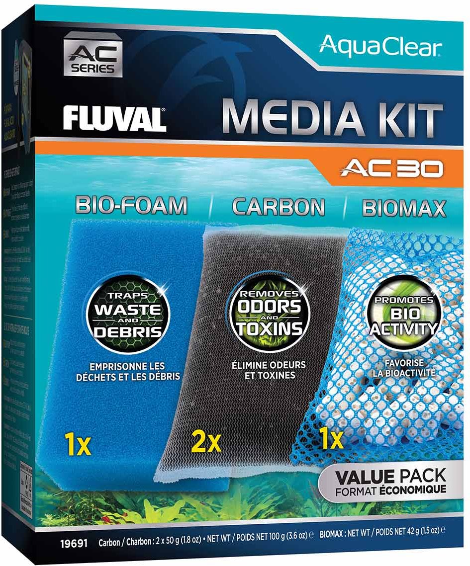 Fluval AquaClear Filtermedien-Set AC30