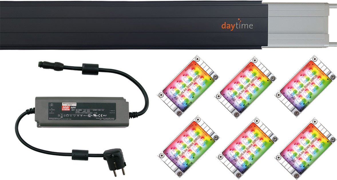 Daytime matrix Starter-Set SunLike-Scape JUWEL Rio 450