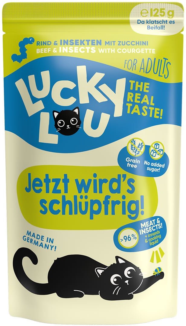 Lucky Lou Lifestage Adult Rind & Insekten 16x125g
