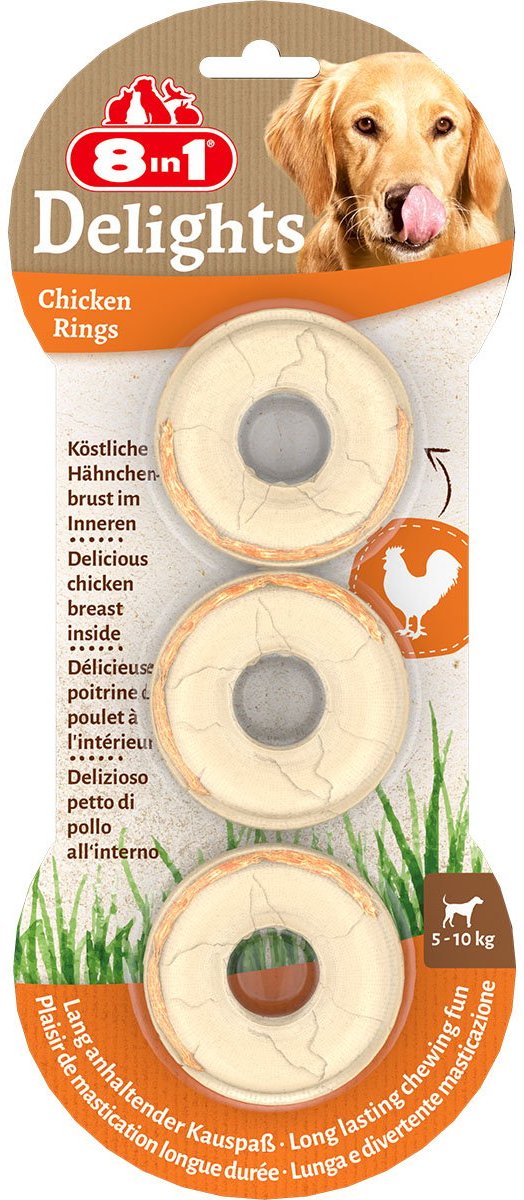 8in1 Delights Kauringe 3 Stück